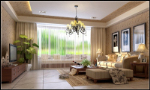 Hogar clido saln modelo 3d