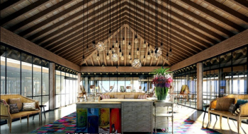 Modelos 3d restaurante de estilo asitico del Sudeste