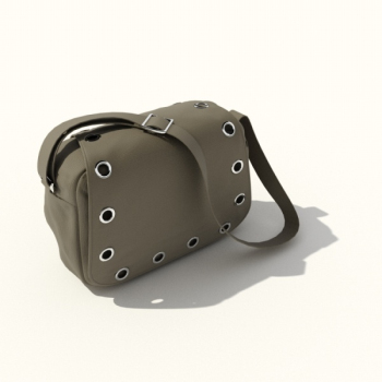 Bolso de hombro en 3D
