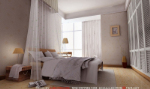 Modelo pequeño dormitorio simple 3D