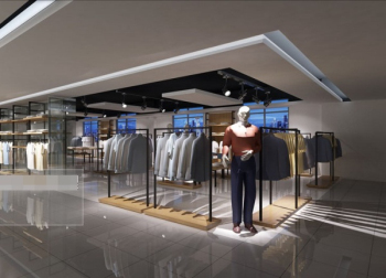 Los hombres 3d modelo de tienda