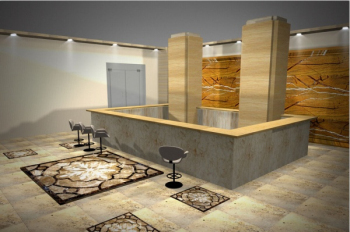 3d modelos tipo Compass Hotel Front
