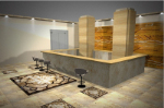 3d modelos tipo Compass Hotel Front