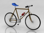 Sin retroceso sola moto modelo 3D