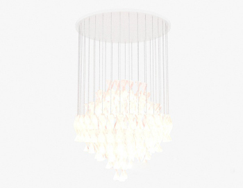 Rosa lmpara 3d modelo