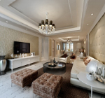 exquisito saln Continental modelo 3d