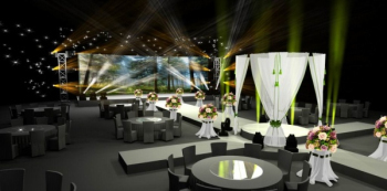 Lugar de la boda modelo 3D