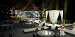 Lugar de la boda modelo 3D