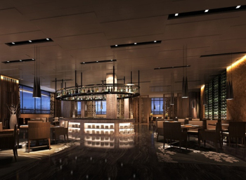Bar Modelos 3D Diseño Interior