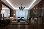 elegante saln Continental modelo 3d