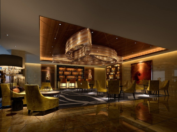 Modelo de lujo Wine Club 3D