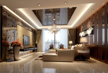 saln modelo 3D decoracin de lujo