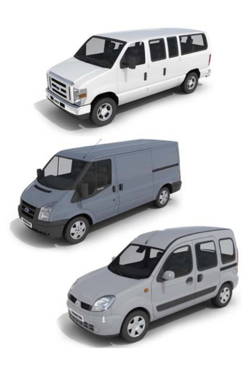 Automvil sedn modelo 3D