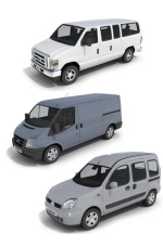 Automvil sedn modelo 3D