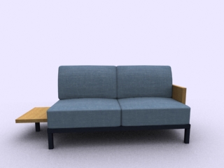 Para Safa, 3d modelos de muebles de estilo moderno en 19 casos