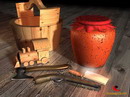 Barril de vino de escena, las armas y helicpteros
