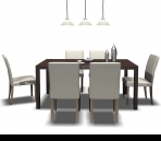 Mobiliario de mesa 002 - mesa