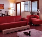 Interior modelo moderno chino