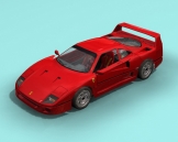 Coche deportivo Ferrari CG