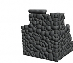 Varios grupos de paredes de piedra Duanbi modelo - modelo raro