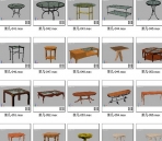 El guapo modelo de mesa estilo
