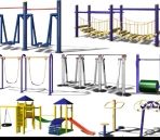 Al aire libre Fitness Equipment