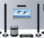 Home Theater modelo 3D