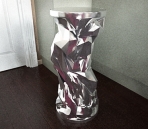Modelo de barra de la silla de plata