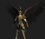 Flying Warrior Modelos 3D (formato mximo, con el mapa)