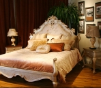 Modelo 3D de la cama de estilo clsico europeo de