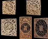 Modelo 3D de la talla de madera de China vaciamiento