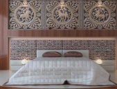 Europea-modelo de cama de estilo (incluidos mapas, red de rea de la luz)