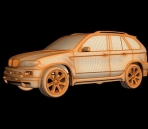 El modelo 3D de BMW X5