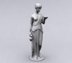 Odalisca Escultura de modelos en 3D
