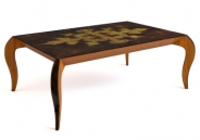 Europea de caf modelo de estilo de la tabla 4