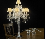 Lmpara de mesa de cristal de modelo 01