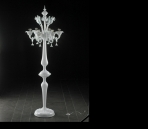 Lmpara de pie de cristal Modelo 3D 01