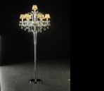 Lmpara de pie de cristal Modelo 3D 02