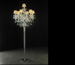 Lmpara de pie de cristal Modelo 3D 03