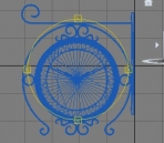 Reloj de modelos en 3D