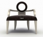 3D modelo de sillas de estilo moderno europeo de