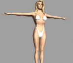Bikini Mujer Cuerpo Humano modelo